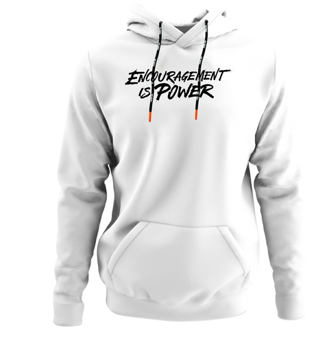 Encouragement Is Power Hoodie 3D Silicone Embossed Letters