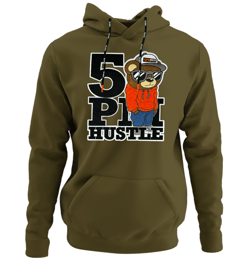 Signature 5PM Hustle Bear Hoodie "I'm So Confident"