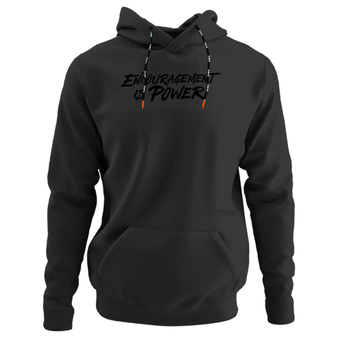 Encouragement Is Power Hoodie 3D Silicone Embossed Letters
