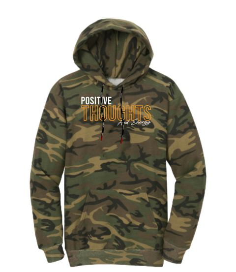 Positive Thoughts And Energy Hoodie