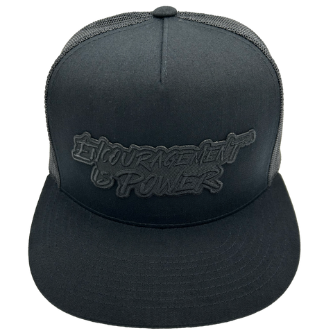 Encouragement Is Power Snapback With Mesh Cap